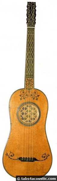 guitare au 16eme siècle